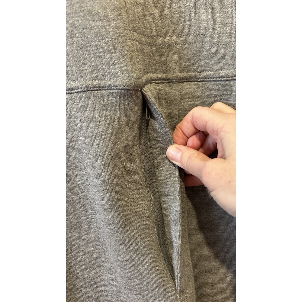 Empyre Men's Bib Overalls Gray Fleece Size M Loungewear Comfy Warm Outdoor - Picture 3 of 12